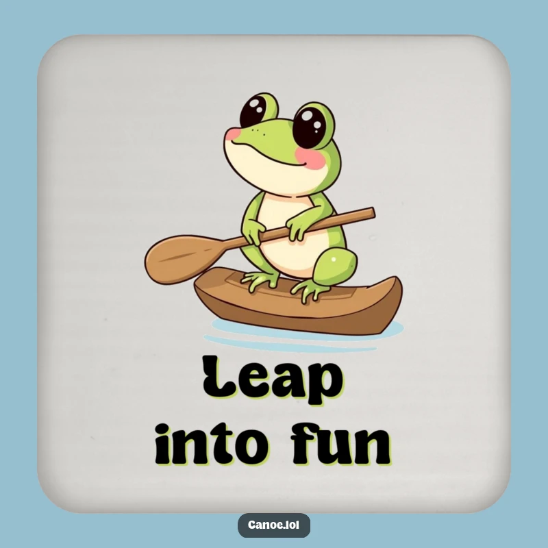 Funny Frog Paddle Coasters: Protect Your Drinks with This Hilarious Trio!